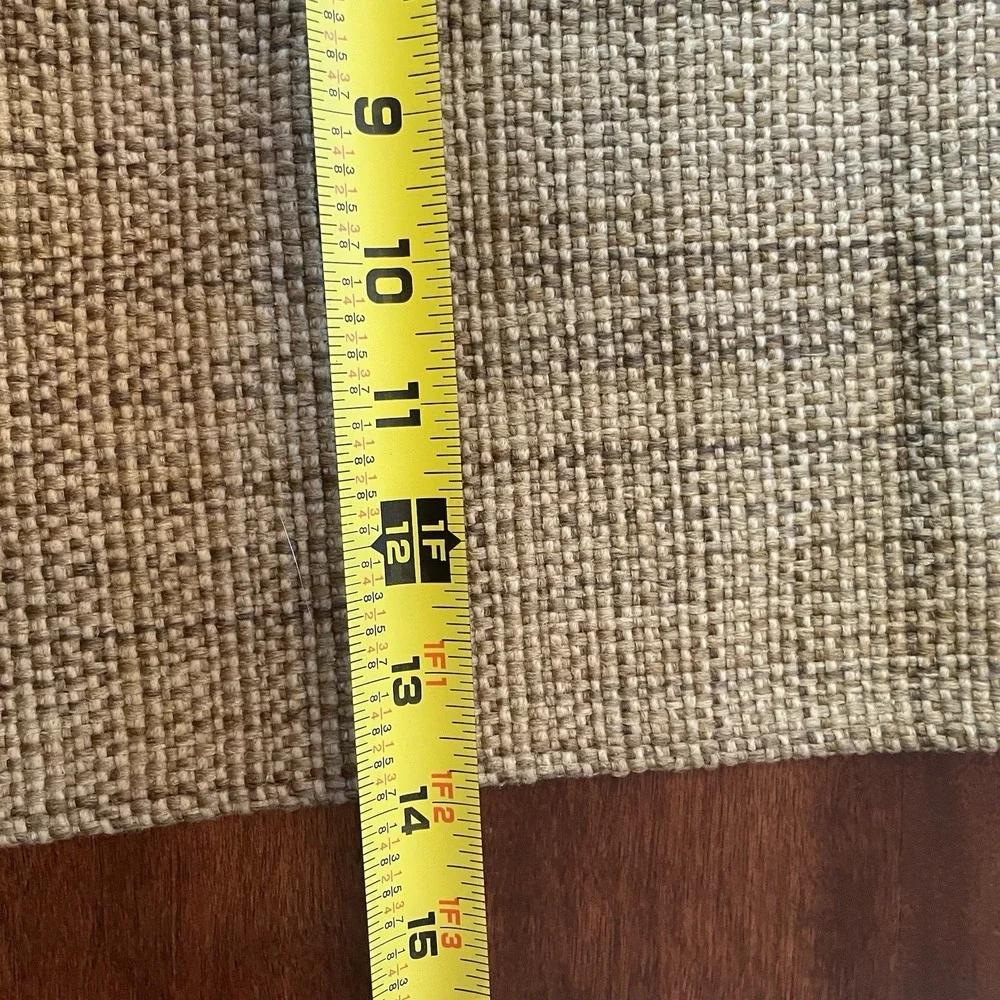 Faux Burlap‎ Jute Twin Daybed Skirt Tan 14